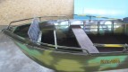 Алюминиевая моторно-гребная лодка Охотник 380